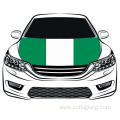 The World Cup Flag Federal Republic of Nigeri Car Hood flag 3.3X5FT 100% Polyester Engine Flag Elastic Fabrics